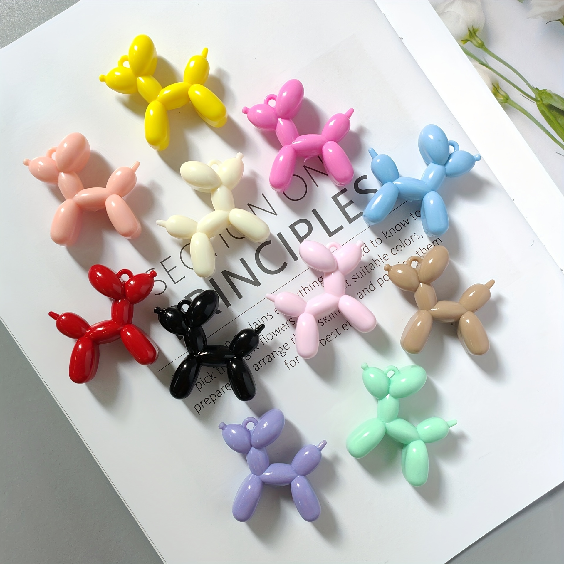 

5pcs Dog - Pendants For Diy Keychains, & Jewelry Accessories