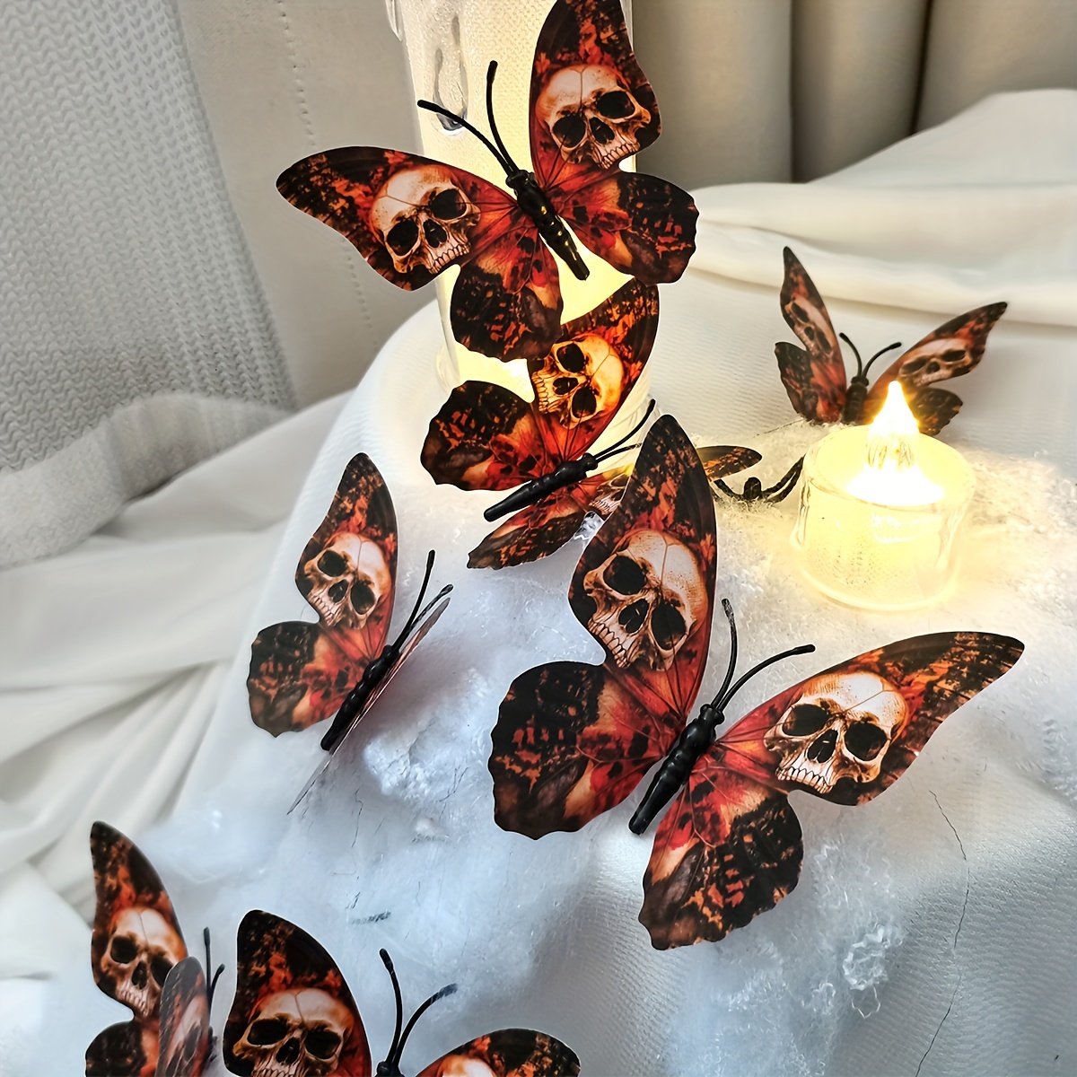 

A Set Of 12 Py3041 3d - For Halloween Decoration