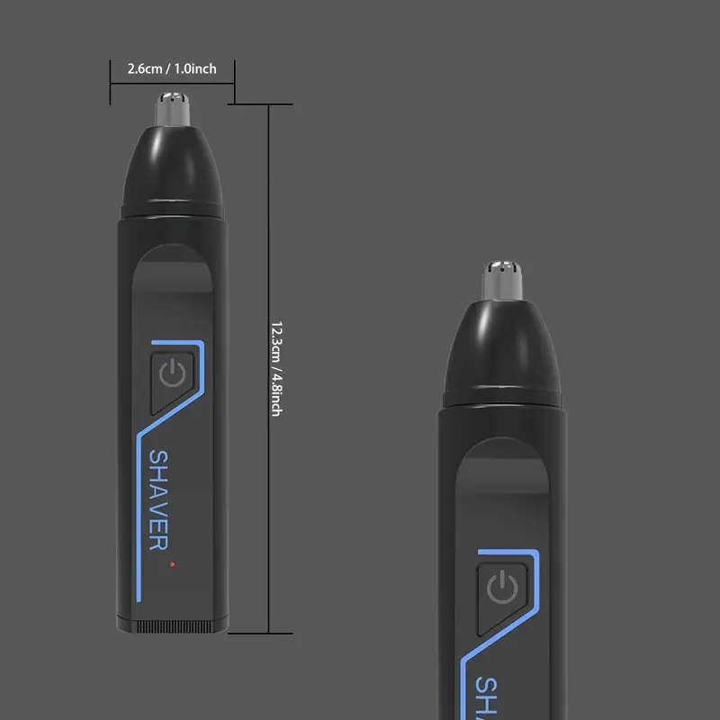 3 in 1 professional mens and womens grooming kit suitable for nose hair trimming sideburns trimming beard trimming ear hair trimming leg hair trimming underarm hair trimming bikini line trimming   electric shaver full body hair trimmer multi functional body groomer detachable heads usb charging perfect gift for father dad Product details 4