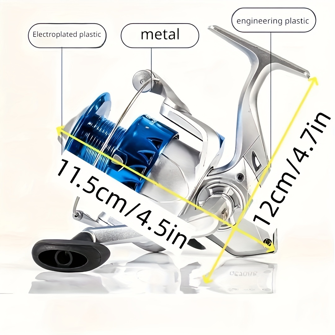 Heavy duty Spinning Fishing Reel Max Drag Aluminum Alloy Abs - Temu Canada