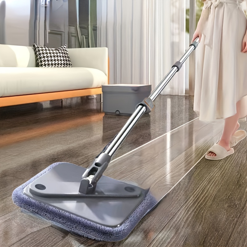 Cleaning mop with spin deals and dry