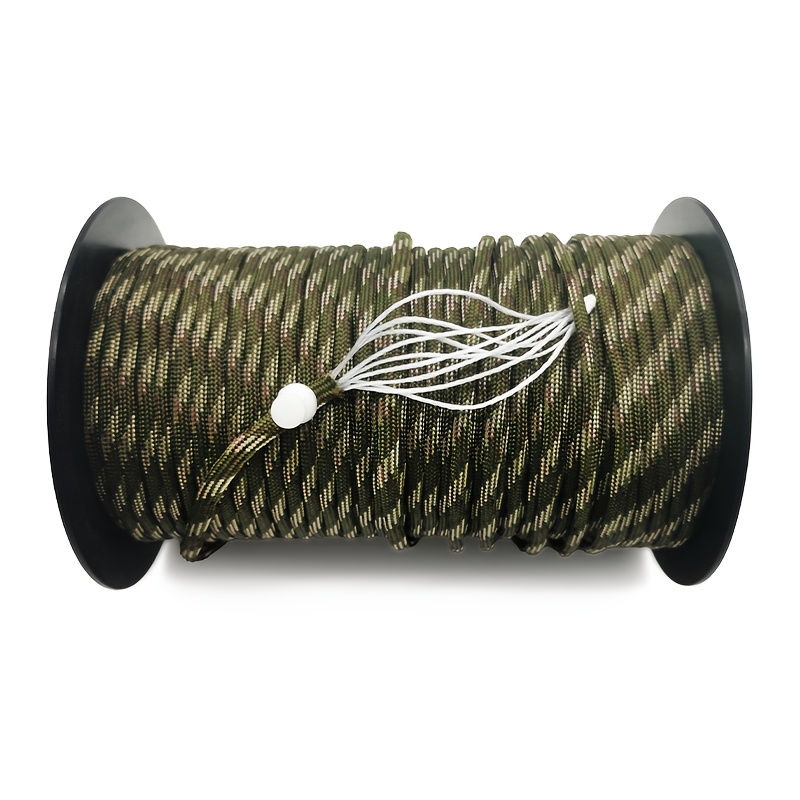 reliable 1968.5inch Roll of 9-Strand Rope 4Mm, Suitable for Outdoor Camping, Tarps, Hiking, Camping Tents, Bracelets, And Lanyards 3 reliable 1968.5inch Roll of 9-Strand Rope 4Mm, Suitable for Outdoor Camping, Tarps, Hiking, Camping Tents, Bracelets, And Lanyards - Image 3