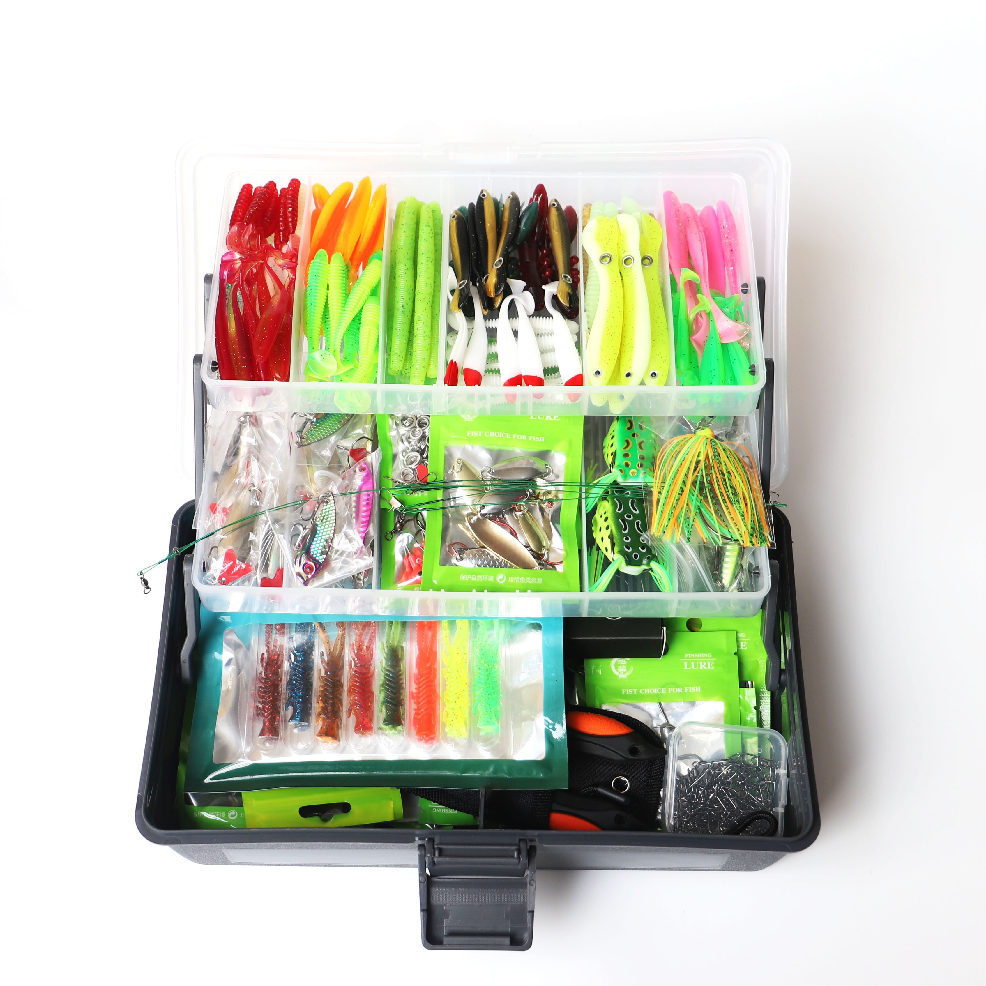Fishing Lure Set in Action