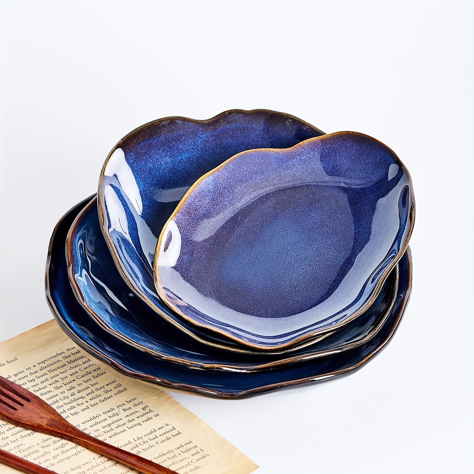 20pcs scandinavian style ceramic dinnerware set cats Temu