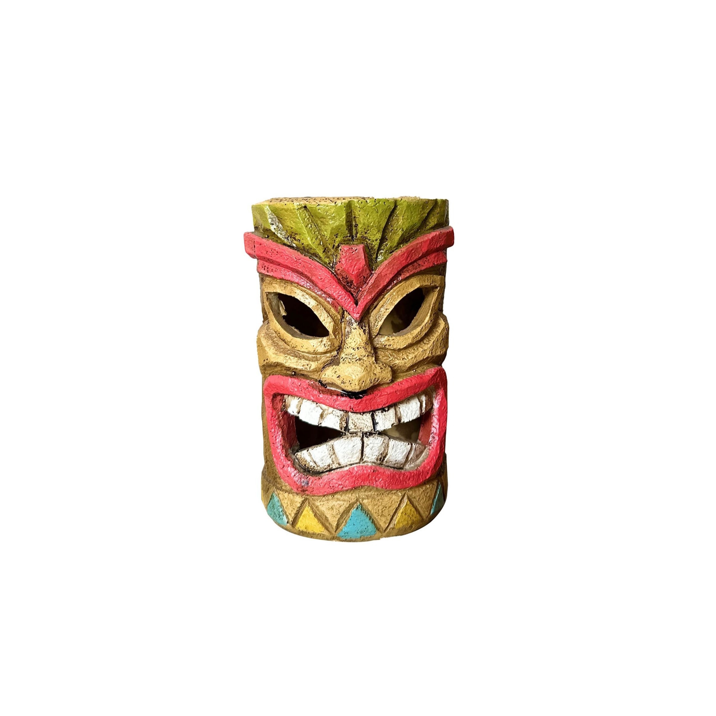 1pc Resin Crafts Solar Light, Mexican Hawaiian Aztec Tribe , Outdoor Statue Ornament Light, Suitable For Multiple Scenes, Gift For