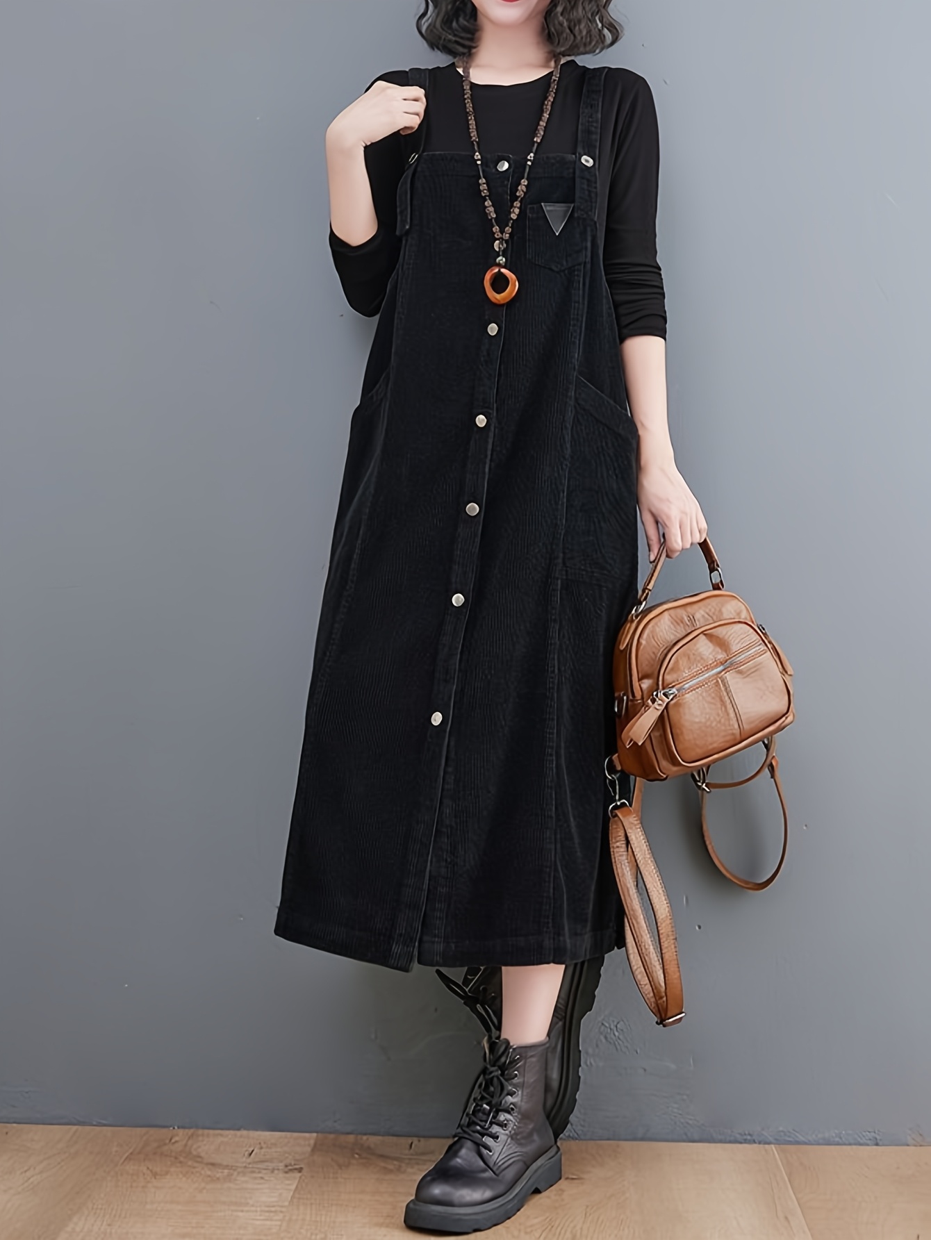navy blue dress for baby girl 90's Black Suspender Mini Dress – NOIROHIO VINTAGE main image 0