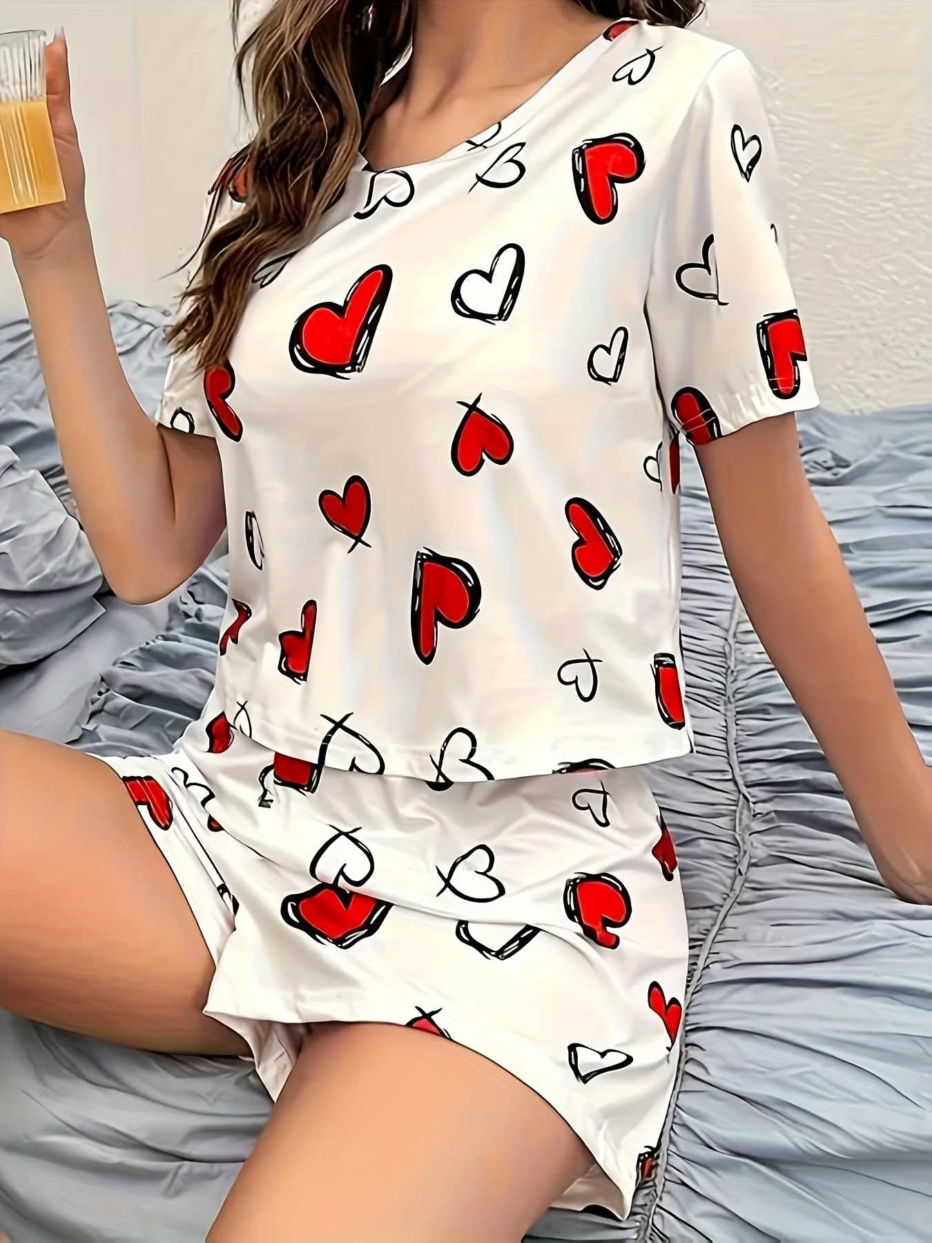 Shabby Chic Pajamas sold on Temu New Zealand
