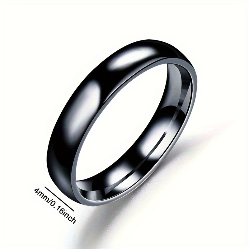Sleek 4mm Tungsten Wedding Band for Men & Women