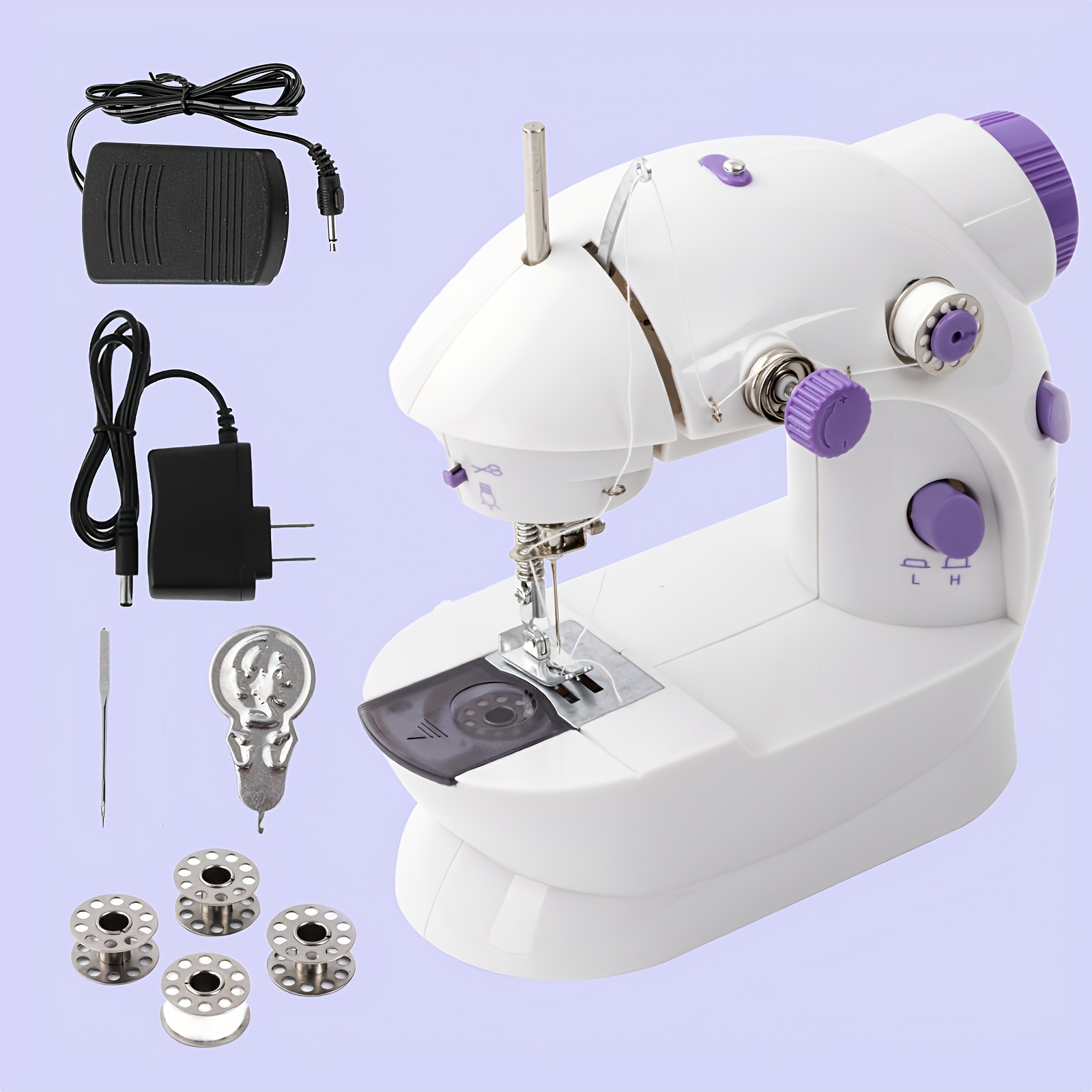 Iagreea Portable Electric Sewing Machine with Accessories Spool Bag