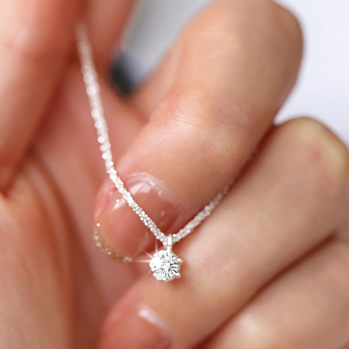 

Elegant Pendant Necklace - Luxurious & With Cubic Zirconia, Casual Attire Or Gifting