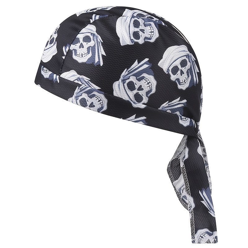 

Skull Print Pirate Hat - Trendy, Sun-protective & Versatile For All