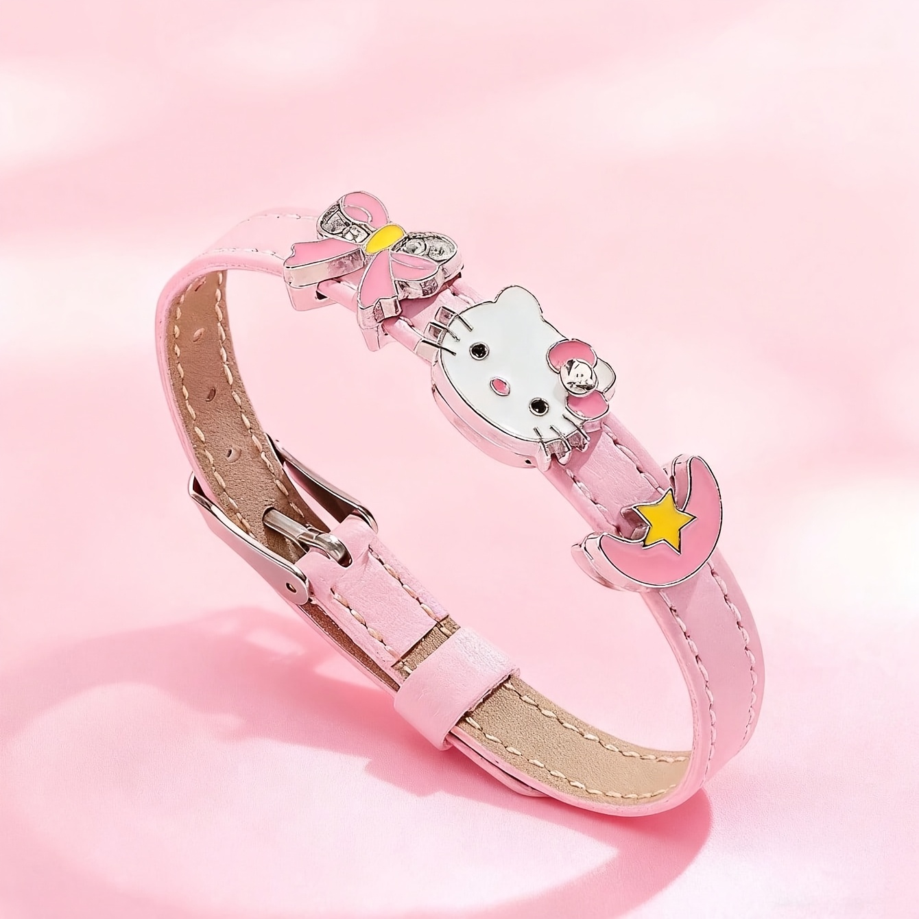 E-shop Cartoon Sanrio Modische, süße und niedliche Hello Kitty mit Schleifen-Armband Accessoire