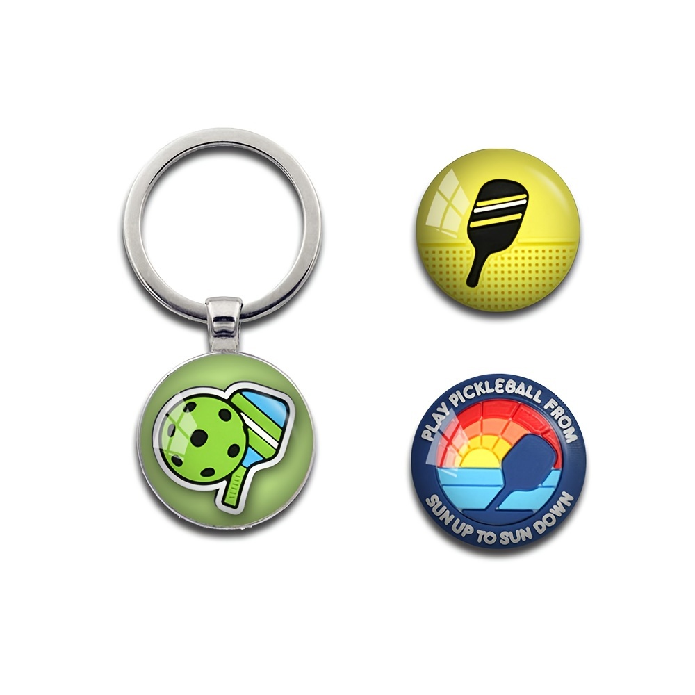 

Pickleball Enthusiast's Dream: Exquisite Keychain - Christmas For Pickleball ,