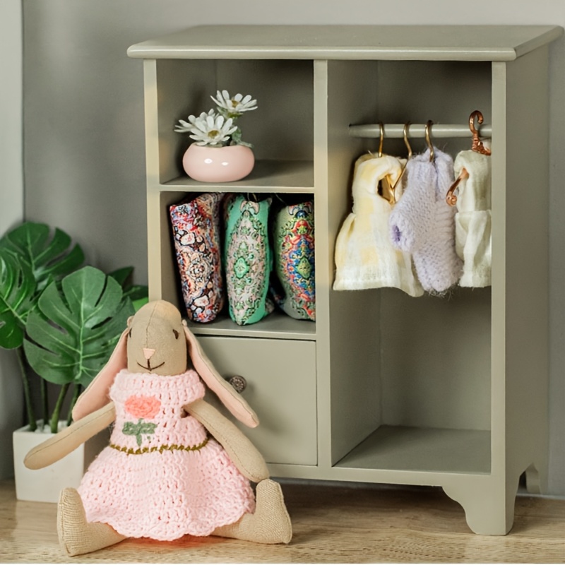 

1pc Dollhouse Mini Wooden - 1:8 To 1:12 Scale, Pretend Play Toys, Bjd Dolls Decorative Furniture, High Quality New Year's Decorations And Gifts