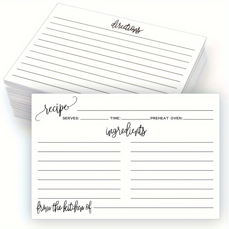 

50- , 15x10cm, Double- Blank, , Office Supplies,