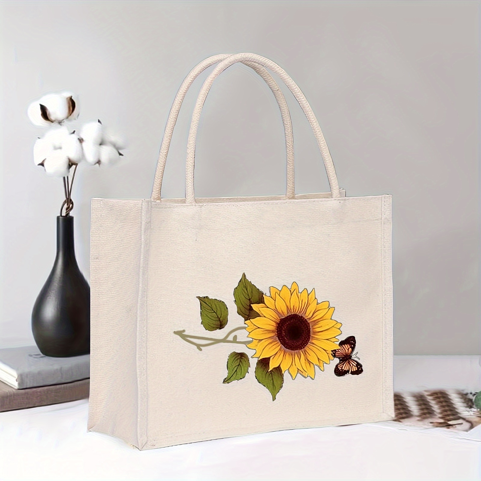 Cotton Tote Bag SUNFLOWER