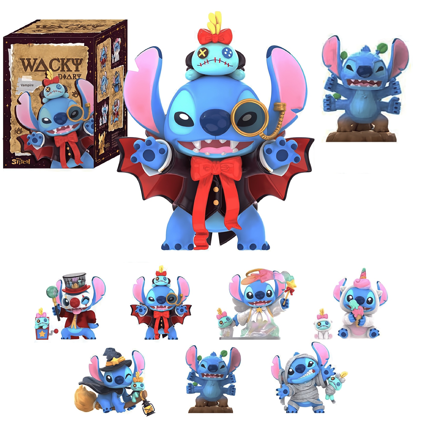 TEMU Wacky Diary 2.0 Series Figures Blind Box, Collectible Toys, A Gift For Enthusiasts, Experience Of (one Random Item)