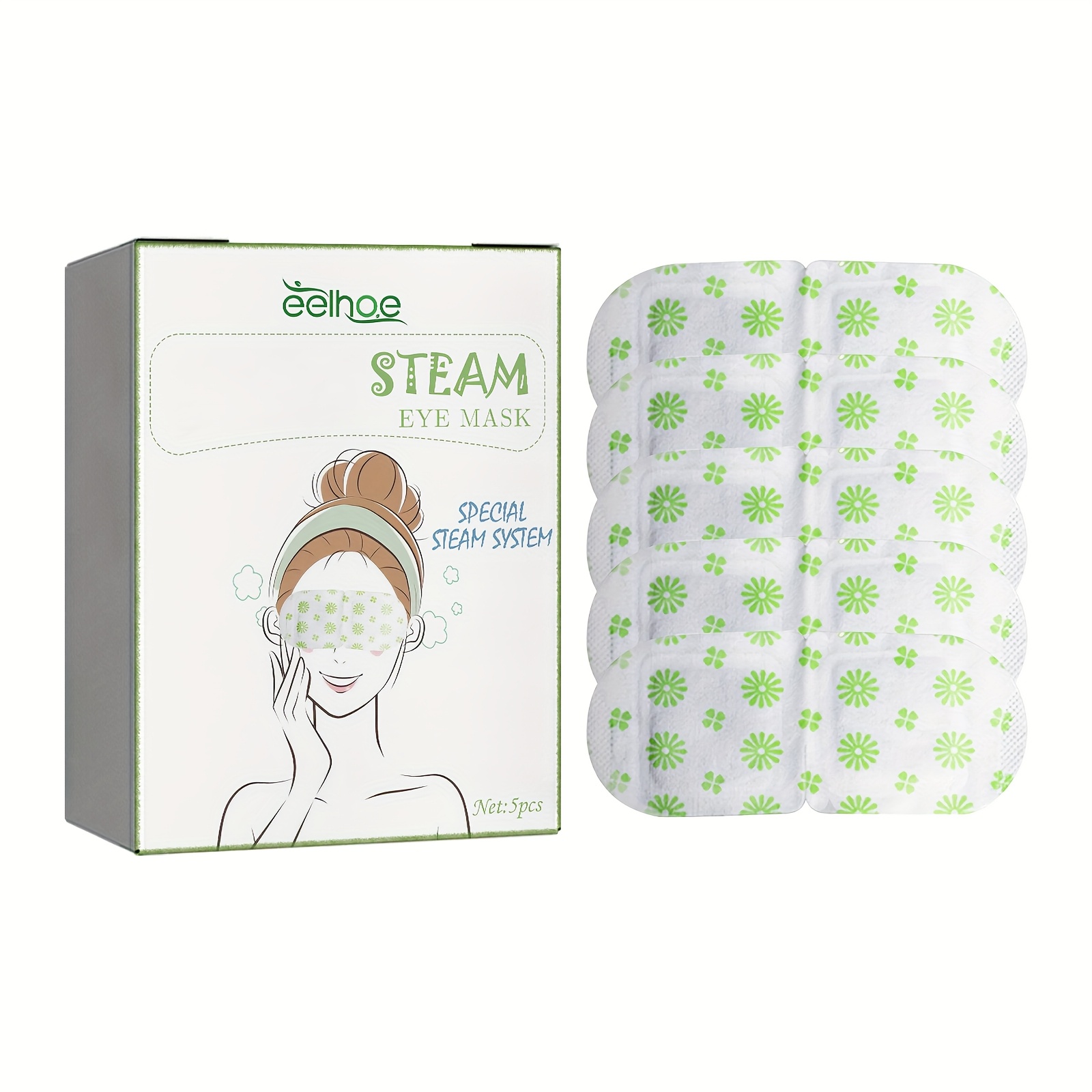 TEMU Steam Eye Mask Eye Care Hot Compress Eye Mask