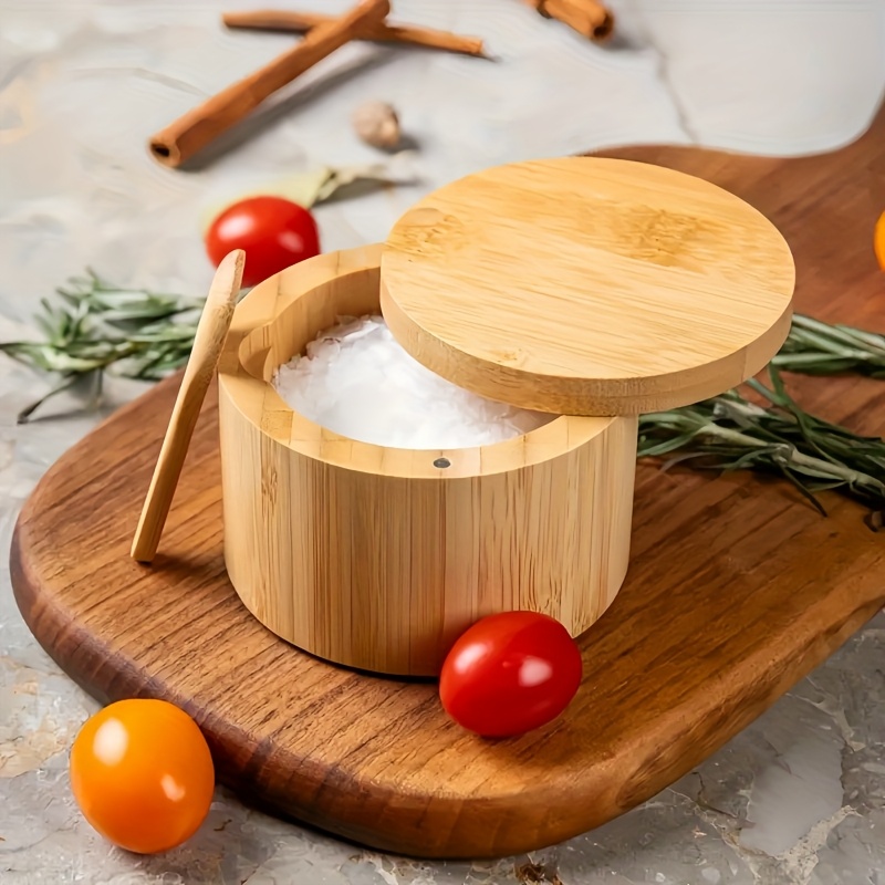bambus salzstreuer gewrzdose home kitchen - Temu Switzerland