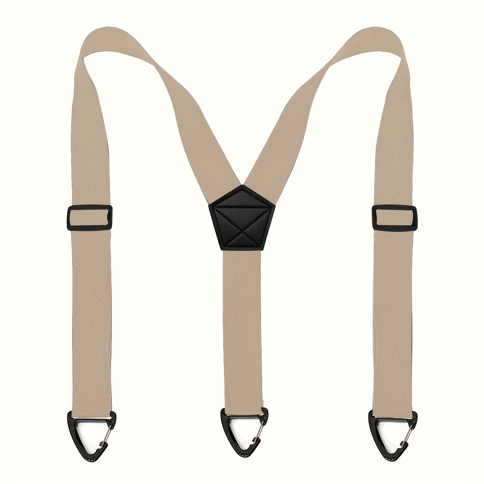TEMU 1.5 pulgadas de hombres ocultos suspensor, 3,8 pulgadas de ancho forma de Y saltar suspensor, estilo vintage, elasticidad, tejido, correa
