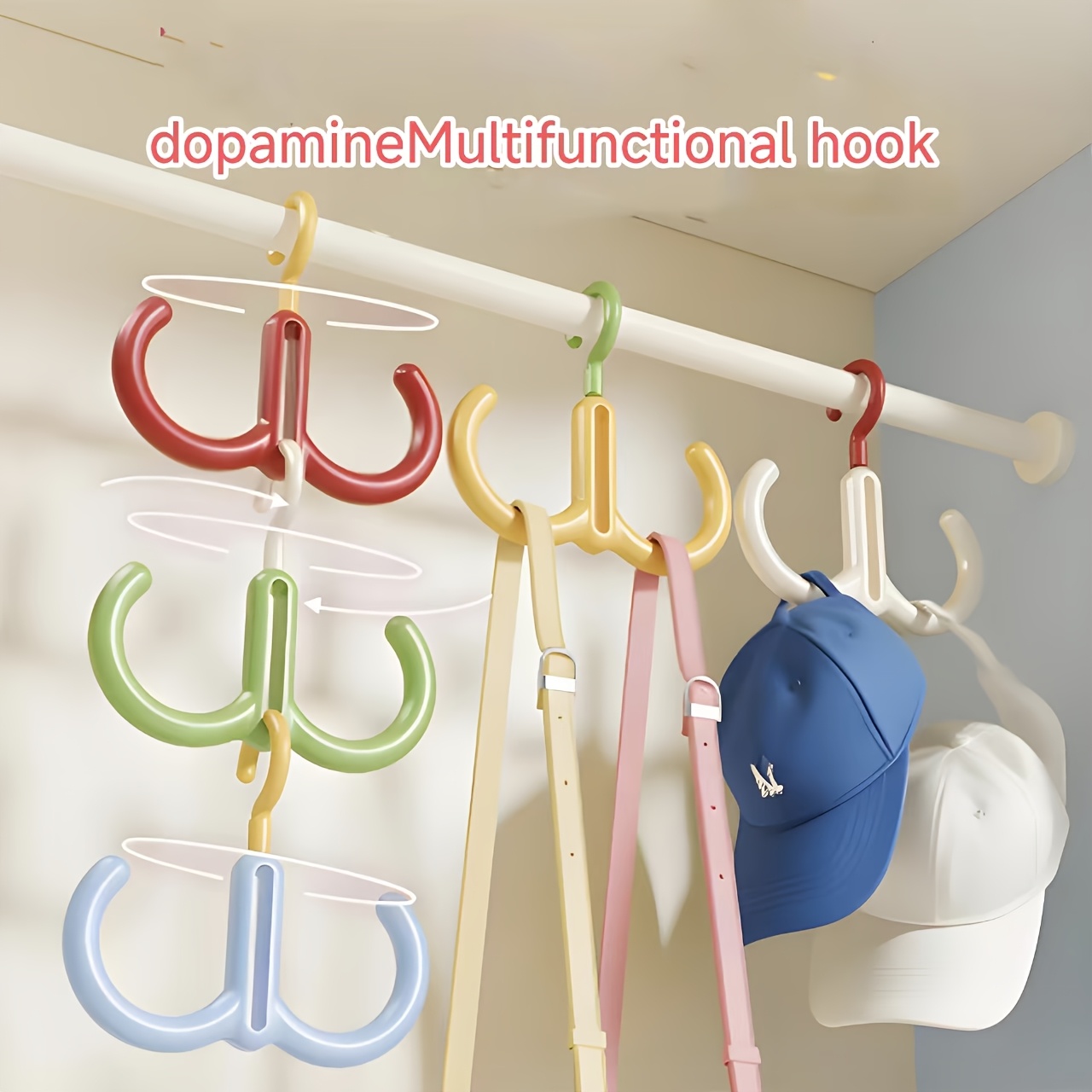 Dopamine Hook, Creative Windproof Double Hook