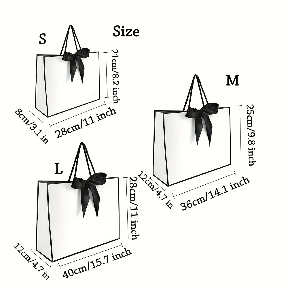 E-shop Geschenk für Sie/Ihn Geschenktüte Tragetasche Einkaufstasche Bekleidungsgeschäft Verpackungstasche, Namensanpassung, Geeignet für