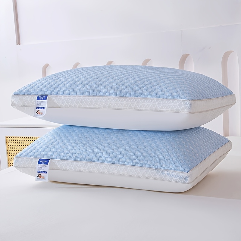 E-shop 2er-Set coole, atmungsaktive Tofu-Kissen - Entspannende Nackenstütze, für Zuhause, Schlafzimmer, Hotel, einfacher Schlafkomfort - Perfektes