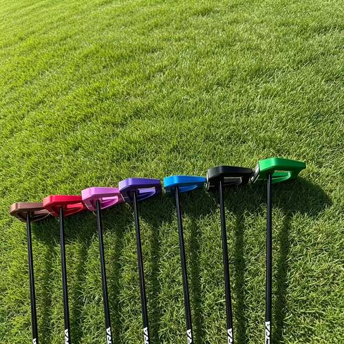 new golf putter with automatic ball pickup press pistol 2 grip 32 33 34 35 36 inch carbon fiber steel shaft with headcover