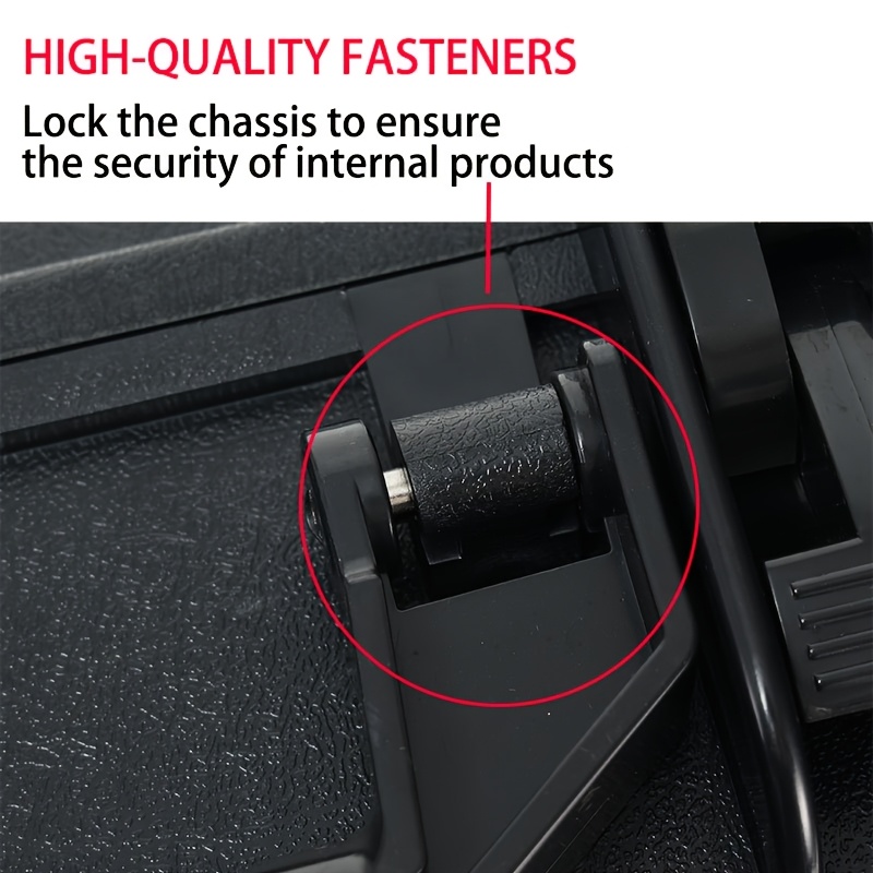 dji   4   storage case scratch resistant durable pvc   protective box with multi functional organizer ergonomic handle secure closure for 3 camera   black   storage case   scratchresistant material Product details 7