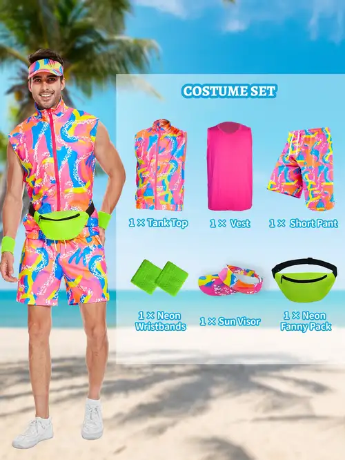 80s party dress up men 6 Ways to Wear Men's 80s Fashion (and Why You'll Love It)