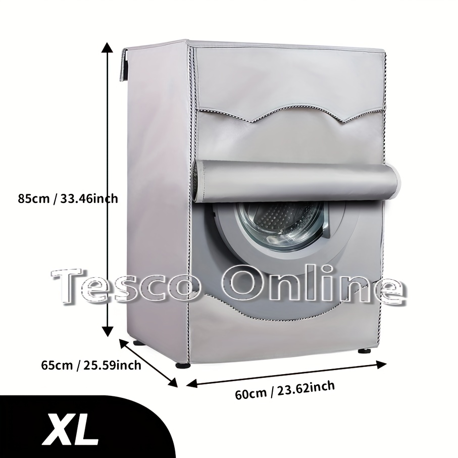 TEMU Drum Washing Machine Cover, Washing Machine Washing Machine Washing Machine Multiple Sizes Washing Machine Cover