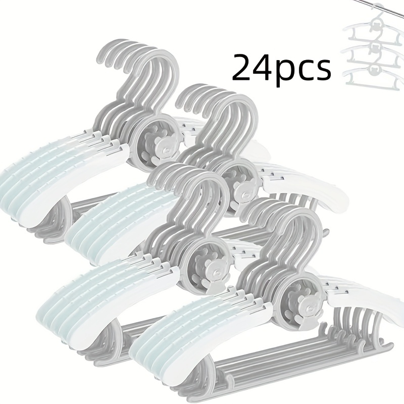 Expandable Adjustable Children's Clothes Hanger Set