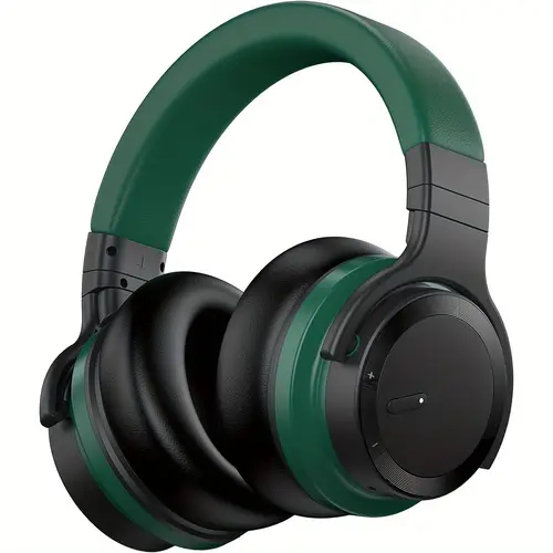 e7 active noise cancelling wireless headphones with 30 hours playtime rich bass clear calls fit