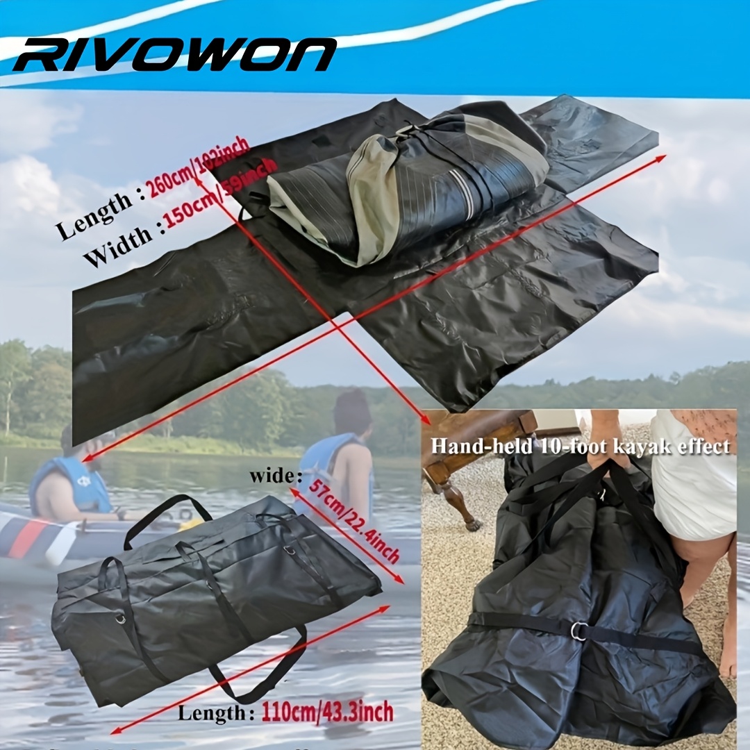 Inflatable Kayak Folding Storage Bag, Durable and Space-Saving