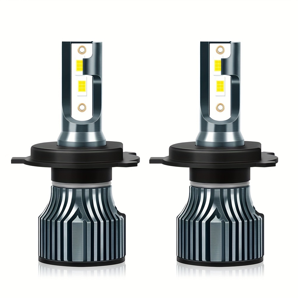Kit 2 Ampoules LED H1 Et H7 ROADSUN 20000LM Pour Dacia Duster 2018-2023 - Phares Haute Luminosité 6000K - 8