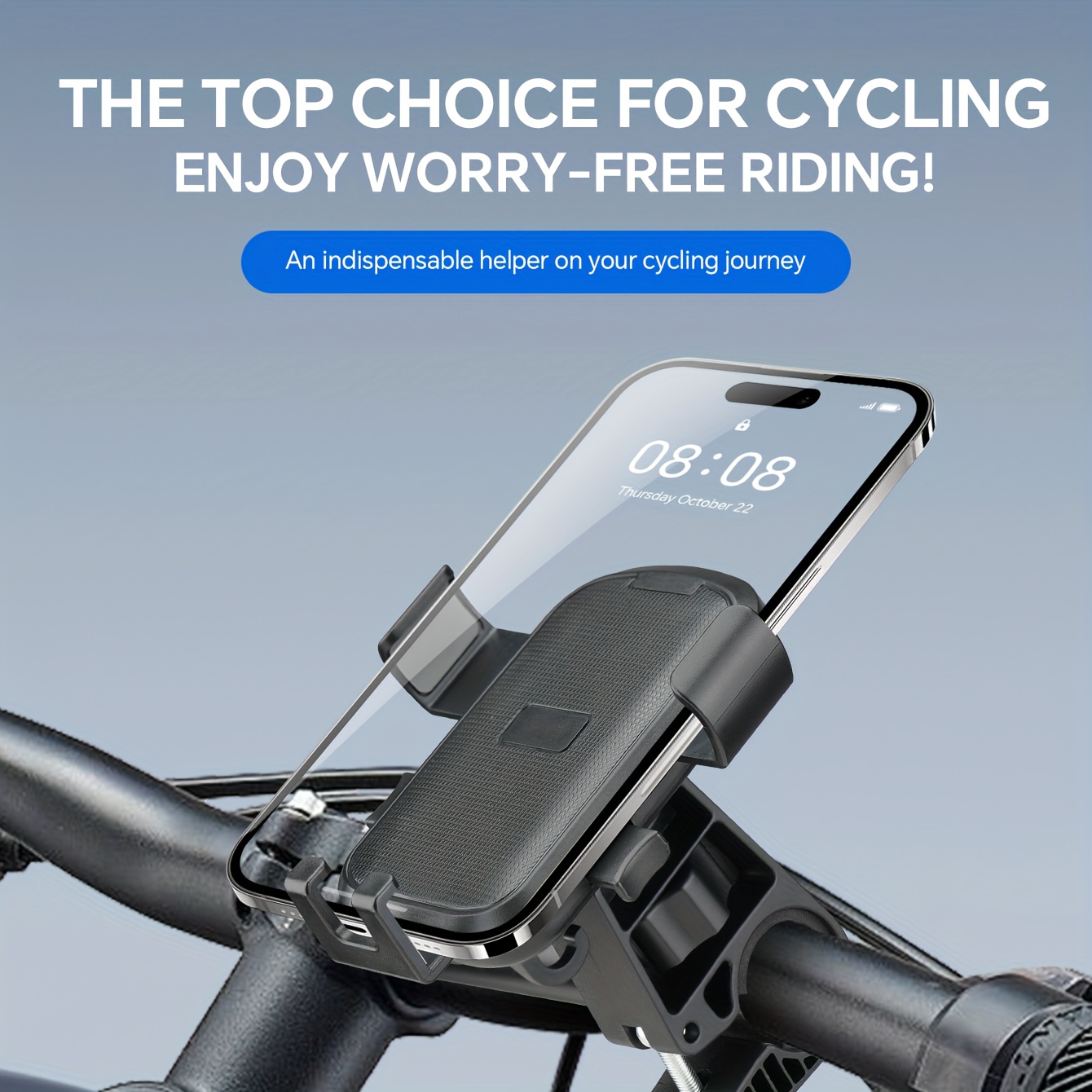 bicycle phone holder anti shake bicycle phone holder handlebar clip phone holder suitable for bicycle scooter motorcycle phone holder accessories suitable for   7 7 smartphones