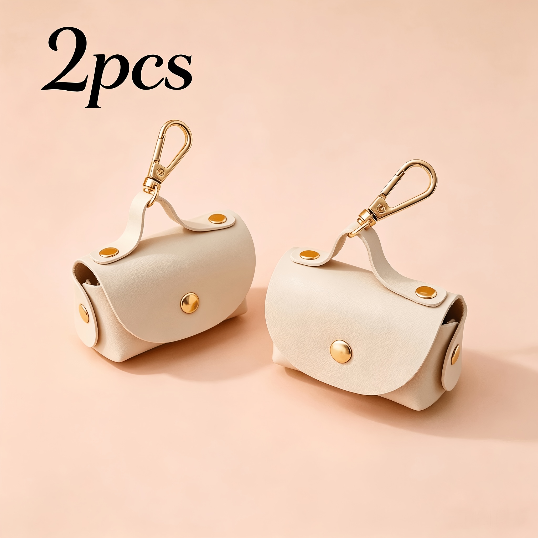 TEMU 2-pack Dog Poop Bag Dispenser, Poop Bag, Portable Bag, Poop Bag Distributor, Storage Bag
