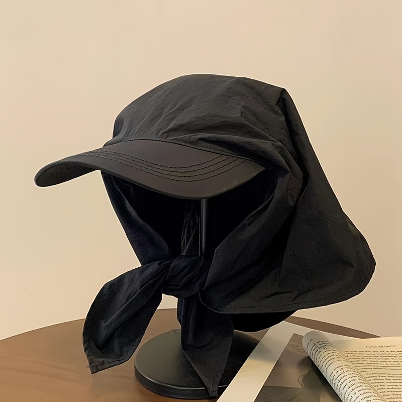 1pc headscarf hat spring summer sun hat tie back newsboy cap