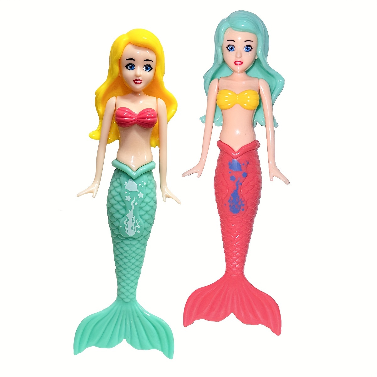 Image of A Two-piece Diving Set, Pool Toys, Mermaid Theme, Underwater Pool Party, Water Game Training Gifts, Suitable For Boys And Girls, Popular Play Toys