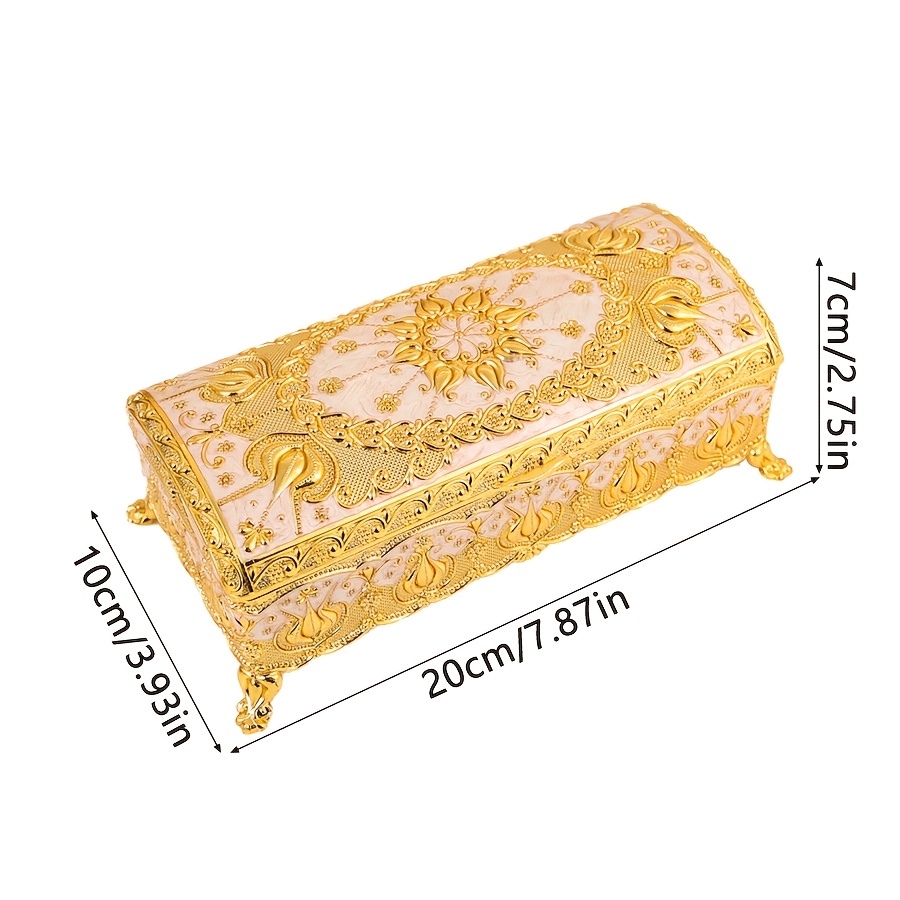 European-Style Retro Jewelry Box, Wedding Gift