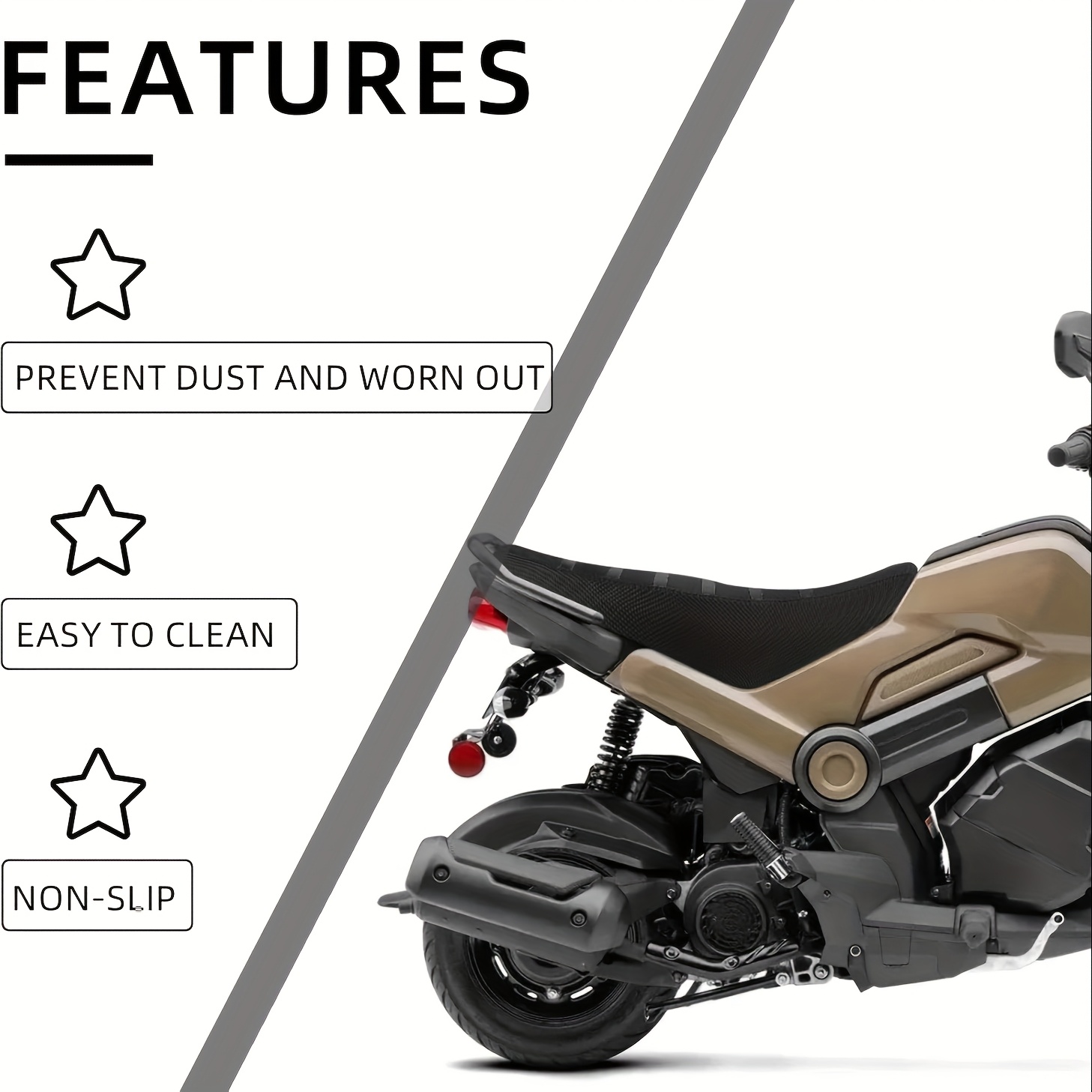 cubierta asiento motocicleta navi 110 material pvc Temu Peru