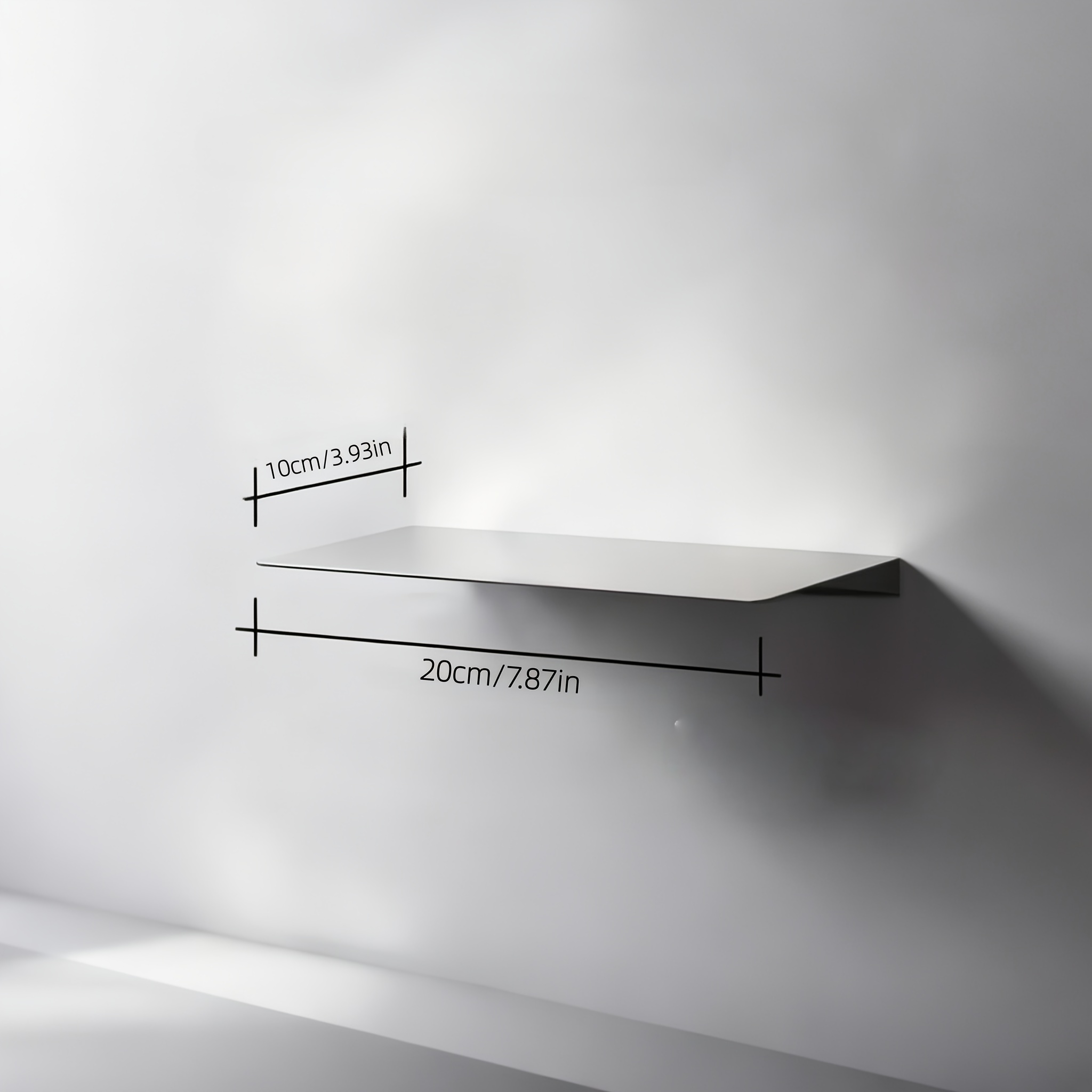 TEMU Multi-specification Anti-corrosion, Rust-proof, Deformation-resistant, And Pressure-resistant Steel Floating Shelf. Combinable To , Offering