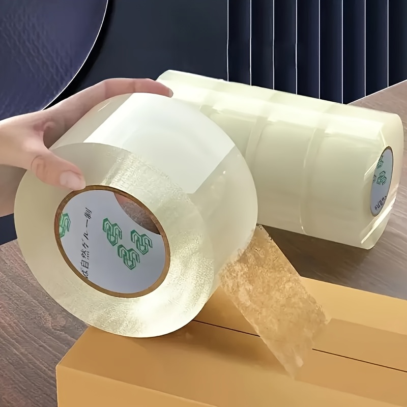 

7 Rolls Of 71.32 Meter Of Heavy Duty Clear Tape - Waterproof And Firm Seal For Packing And Moving - Polypropylene Carton Sealing Tape For Home, Office, Commercial Use