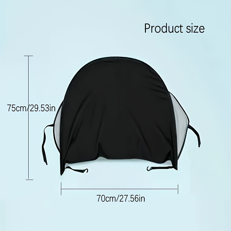 Durable Stroller Sunshade, Full Coverage Canopy for Travel