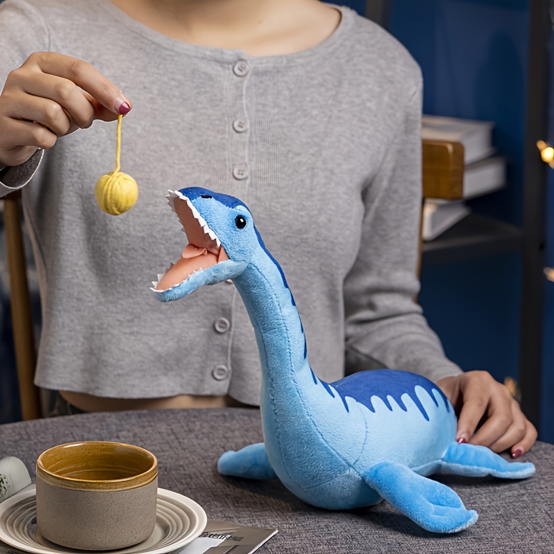 Image of Plesiosaur Plush Toys Cartoon Soft Stuffed Animal Plush Toy The Monster Home Decor Sofa Decor Room Decor Birthday Gifts For Popular Gifts