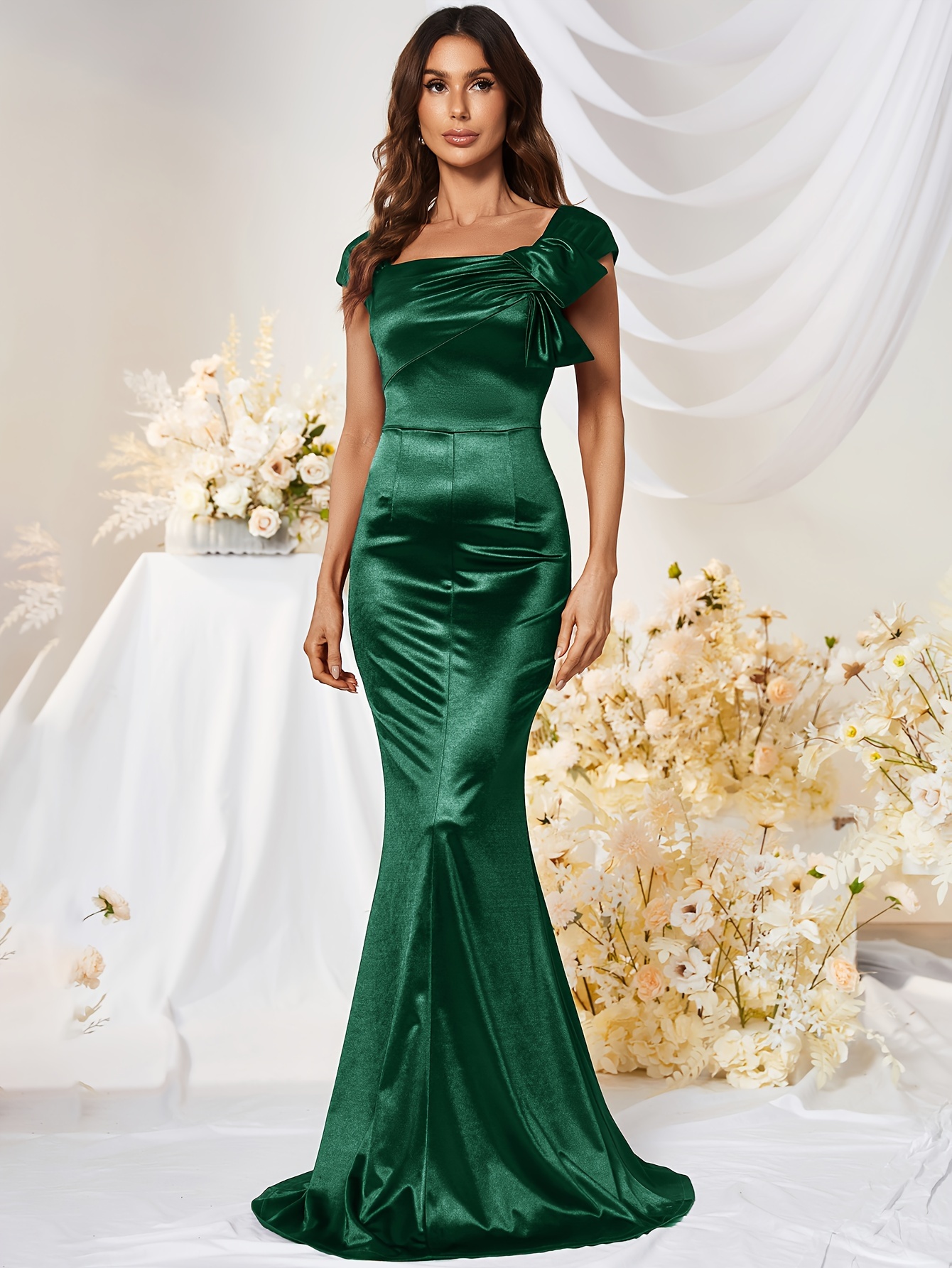 fitted lace wedding dress Cocktail Off Shoulder Lace Mermaid Short Beach Wedding Dresses, MW249 –  Musebridals