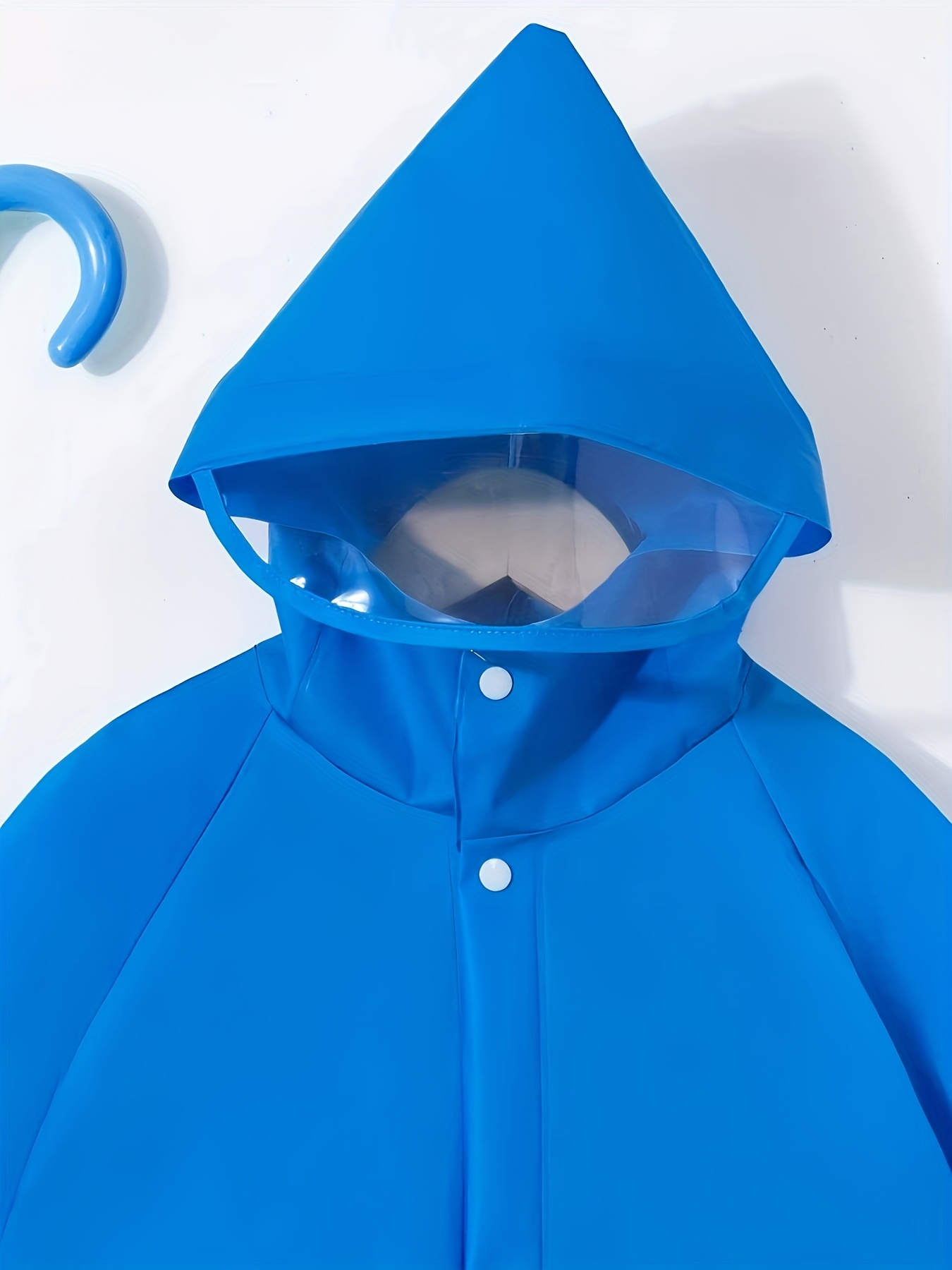 Mens Waterproof Jacket Balaclava Rain Hooded Coat Technical Men Location Bronx E - Foto 10