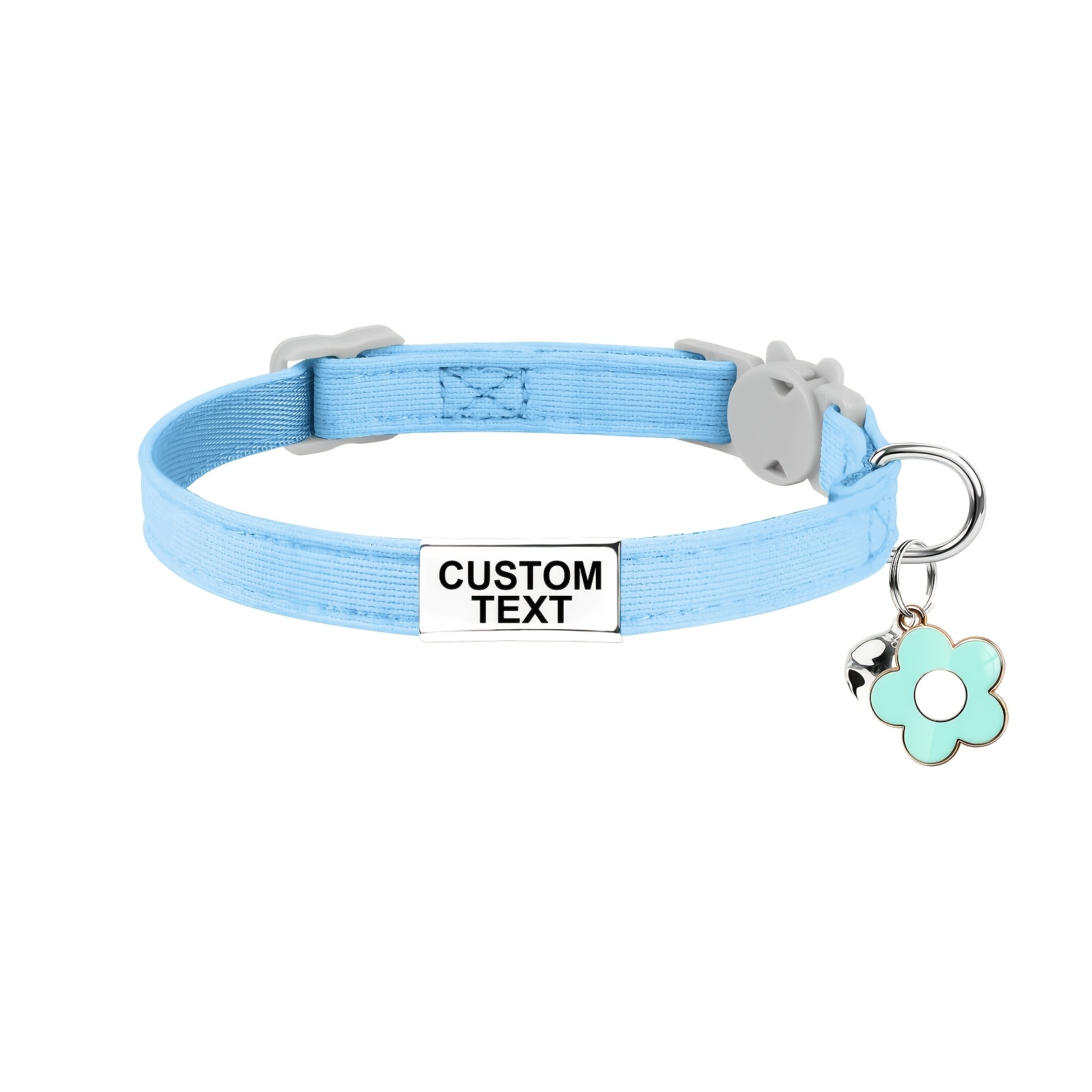 Customized Luminous Cat Collar with Laser Engraved Information