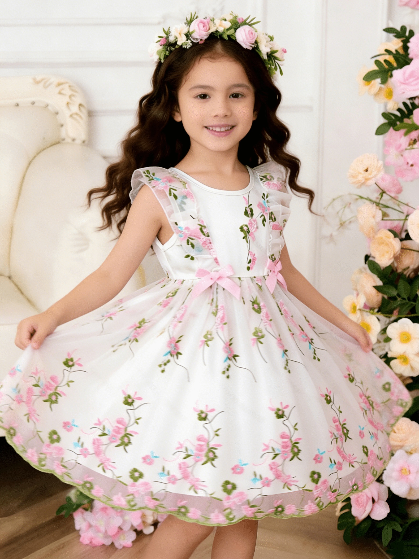 girls easter dresses sold on Temu United States