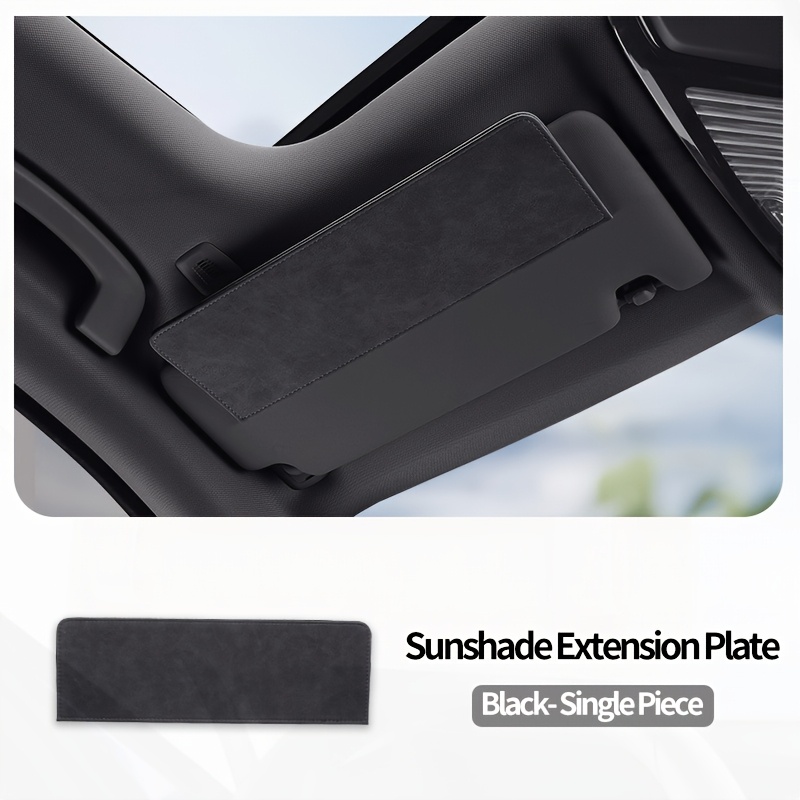 TEMU Un pare-soleil de voiture extensible qui réduit l'éblouissement, bloque les UV, est doté d'une clip réglable, convient à divers modèles de